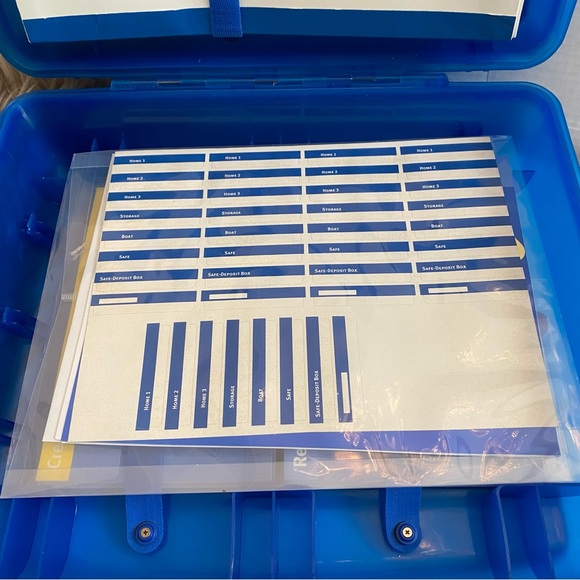 Suze Orman’s Protection Portfolio Financial Organizing Box - Picture 6 of 11